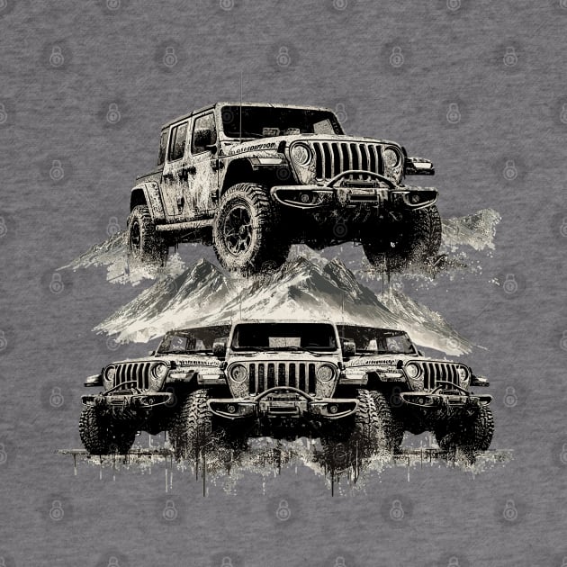 Jeep Gladiator by Vehicles-Art